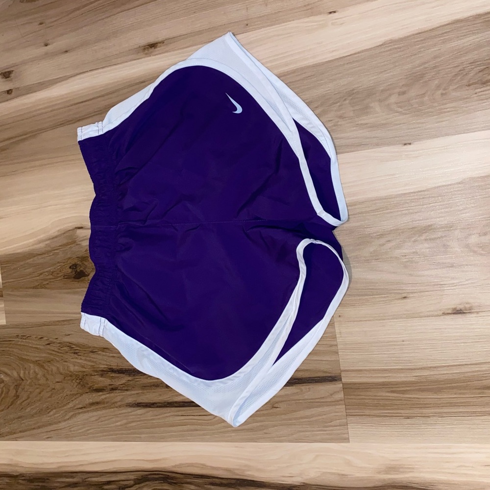 Nike Running Shorts purple and white